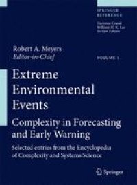 cover of the book Extreme Environmental Events: Complexity in Forecasting and Early Warning