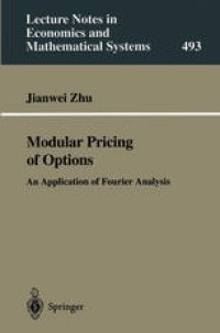 cover of the book Modular Pricing of Options: An Application of Fourier Analysis