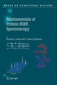 cover of the book Fundamentals of Protein NMR Spectroscopy