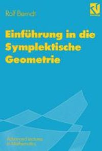 cover of the book Einführung in die Symplektische Geometrie