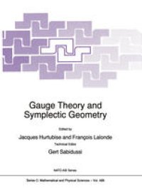 cover of the book Gauge Theory and Symplectic Geometry