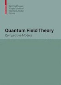 cover of the book Quantum Field Theory: Competitive Models