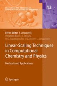 cover of the book Linear-Scaling Techniques in Computational Chemistry and Physics: Methods and Applications