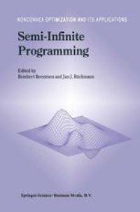 cover of the book Semi-Infinite Programming