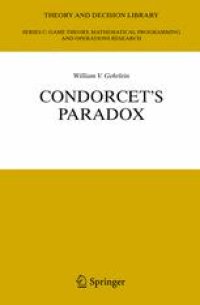 cover of the book Condorcet’s Paradox