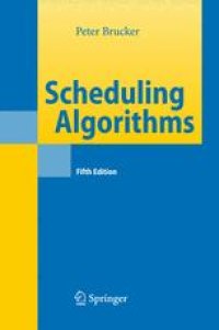 cover of the book Scheduling Algorithms