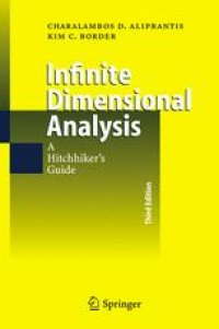 cover of the book Infinite Dimensional Analysis: A Hitchhiker’s Guide