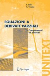 cover of the book Equazioni a derivate parziali: Complementi ed esercizi