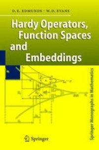 cover of the book Hardy Operators, Function Spaces and Embeddings