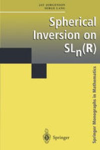 cover of the book Spherical Inversion on SL n (R)