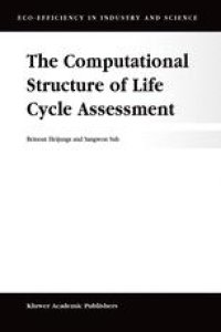 cover of the book The Computational Structure of Life Cycle Assessment