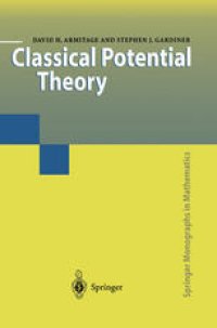 cover of the book Classical Potential Theory