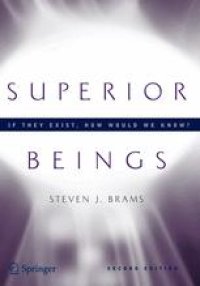 cover of the book Superior Beings If They Exist How Would We Know?: Game-Theoretic Implications of Omniscience, Omnipotence, Immortality, and Incomprehensibility