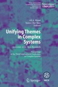 cover of the book Unifying Themes in Complex Systems: New Research Volume IIIB Proceedings from the Third International Conference on Complex Systems