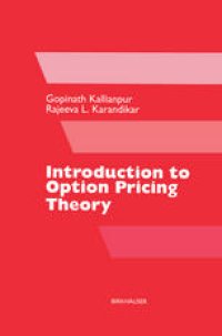 cover of the book Introduction to Option Pricing Theory