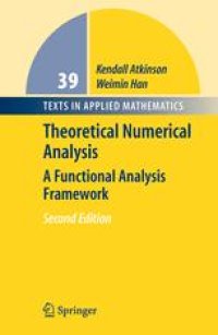 cover of the book Theoretical Numerical Analysis: A Functional Analysis Framework