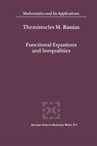 cover of the book Functional Equations and Inequalities