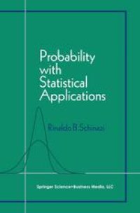 cover of the book Probability with Statistical Applications