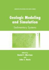 cover of the book Geologic Modeling and Simulation: Sedimentary Systems