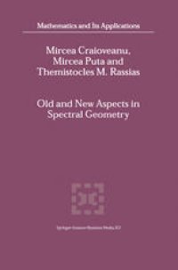 cover of the book Old and New Aspects in Spectral Geometry