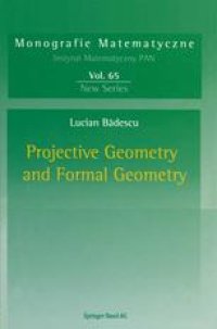 cover of the book Projective Geometry and Formal Geometry