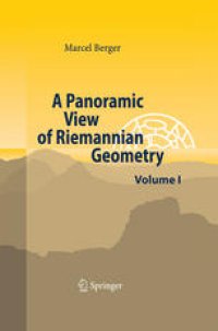 cover of the book A Panoramic View of Riemannian Geometry