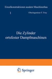 cover of the book Die Zylinder ortsfester Dampfmaschinen