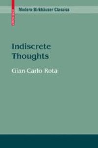 cover of the book Indiscrete Thoughts