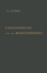 cover of the book Taschenbuch für den Maschinenbau