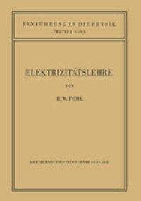 cover of the book Einführung in die Elektrizitätslehre