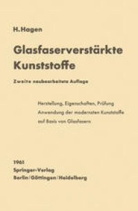 cover of the book Glasfaserverstärkte Kunststoffe