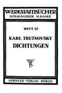 cover of the book Dichtungen