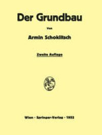 cover of the book Der Grundbau: Handbuch für Studium und Praxis