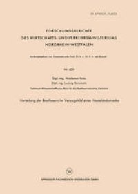 cover of the book Verteilung der Bastfasern im Verzugsfeld einer Nadelstabstrecke