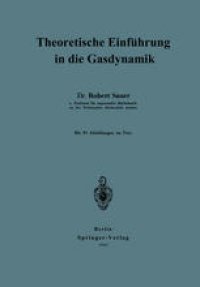 cover of the book Theoretische Einführung in die Gasdynamik