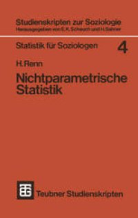 cover of the book Nichtparametrische Statistik: Eine Einführung in die Grundlagen