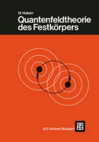 cover of the book Quantenfeldtheorie des Festkörpers