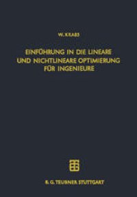 cover of the book Einführung in die Lineare und Nichtlineare Optimierung für Ingenieure