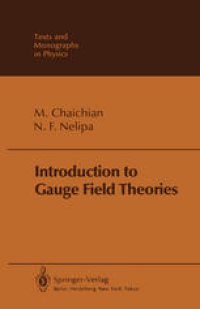 cover of the book Introduction to Gauge Field Theories