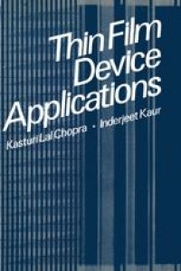 cover of the book Thin Film Device Applications