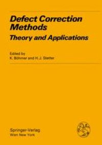 cover of the book Defect Correction Methods: Theory and Applications