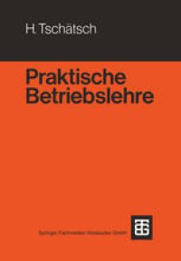 cover of the book Praktische Betriebslehre