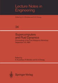 cover of the book Supercomputers and Fluid Dynamics: Proceedings of the First Nobeyama Workshop September 3–6, 1985