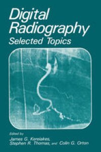 cover of the book Digital Radiography: Selected Topics