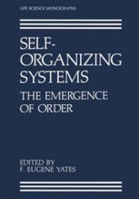 cover of the book Self-Organizing Systems: The Emergence of Order