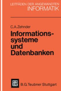 cover of the book Informationssysteme und Datenbanken