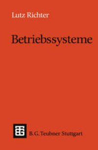 cover of the book Betriebssysteme