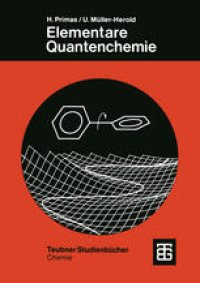 cover of the book Elementare Quantenchemie