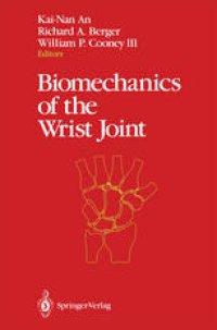 cover of the book Biomechanics of the Wrist Joint