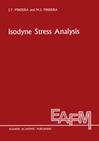 cover of the book Isodyne Stress Analysis